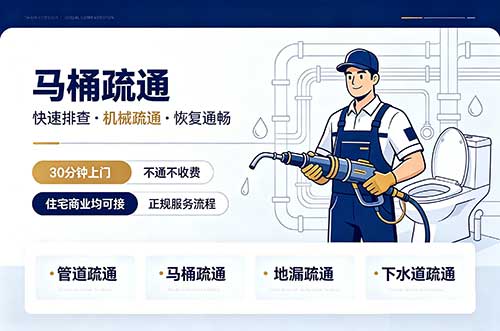 涪陵马桶疏通
