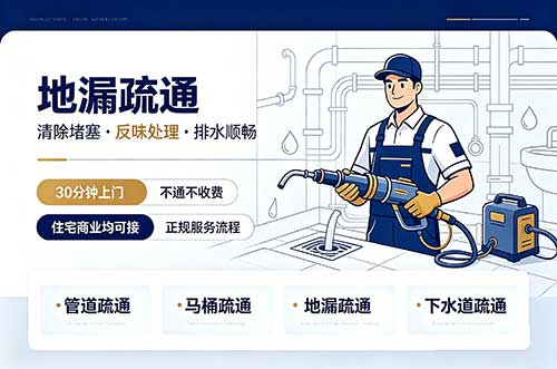 涪陵地漏疏通